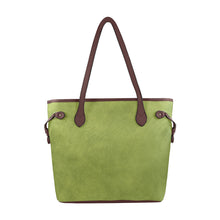 Load image into Gallery viewer, Golden Autumn Clover Canvas Tote Bag (Model 1661)