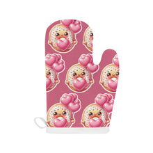Load image into Gallery viewer, Donut Linen Oven Mitt (Two Pieces)