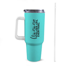 Load image into Gallery viewer, Winging It 40oz Tumbler with White Handle