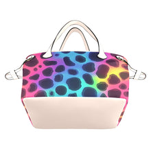 Load image into Gallery viewer, Leopard Print Clover Canvas Tote Bag (Model 1661)