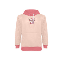 Load image into Gallery viewer, Moo Unisex  Long Sleeve Fleece Hoodie (Model H55)