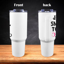 Load image into Gallery viewer, Small Town Girl ! 40oz Tumbler with White Handle