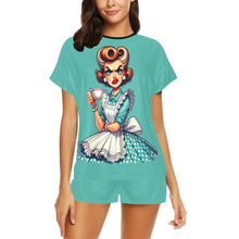 Load image into Gallery viewer, Grump Women's Short Pajama Set