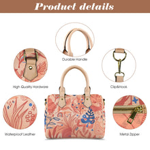 Load image into Gallery viewer, Peachy B Boston Leather Handbag-Khaki Handle (Model 1746)