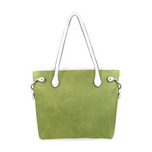 Load image into Gallery viewer, Golden Autumn Clover Canvas Tote Bag (Model 1661)