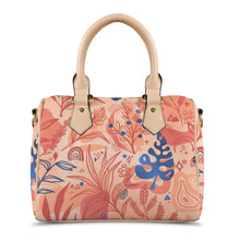 Load image into Gallery viewer, Peachy B Boston Leather Handbag-Khaki Handle (Model 1746)