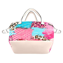 Load image into Gallery viewer, Patchwork Clover Canvas Tote Bag (Model 1661)