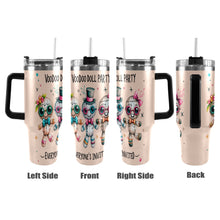 Load image into Gallery viewer, Voodoo Party 40oz Tumbler with Black Handle