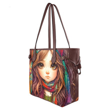 Load image into Gallery viewer, Girl Clover Canvas Tote Bag (Model 1661)