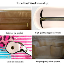 Load image into Gallery viewer, Patchwork Clover Canvas Tote Bag (Model 1661)