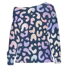 Load image into Gallery viewer, Wild One Off Shoulder Sweatshirt Hatless hoodie