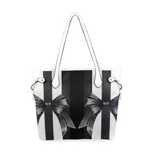 Load image into Gallery viewer, Bow Clover Canvas Tote Bag (Model 1661)