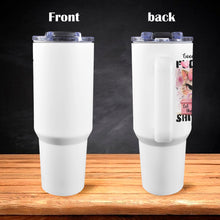 Load image into Gallery viewer, GOOD MORNING 40oz Tumbler with Handle