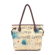 Load image into Gallery viewer, Music Clover Canvas Tote Bag (Model 1661)