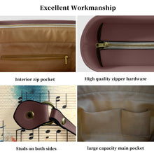 Load image into Gallery viewer, Music Clover Canvas Tote Bag (Model 1661)