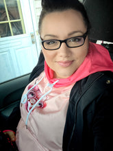 Load image into Gallery viewer, Moo Unisex  Long Sleeve Fleece Hoodie (Model H55)