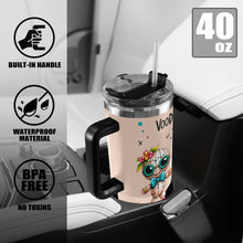 Load image into Gallery viewer, Voodoo Party 40oz Tumbler with Black Handle