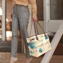 Load image into Gallery viewer, Music Clover Canvas Tote Bag (Model 1661)