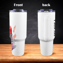 Load image into Gallery viewer, It's Not A Stanley 40oz Tumbler with White Handle