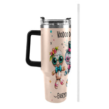Load image into Gallery viewer, Voodoo Party 40oz Tumbler with Black Handle