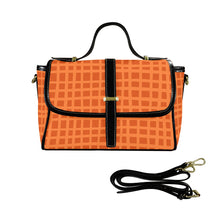 Load image into Gallery viewer, Orange Multi-Function Satchel-Black (Model 1740)