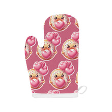 Load image into Gallery viewer, Donut Linen Oven Mitt (Two Pieces)