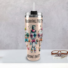 Load image into Gallery viewer, Voodoo Party 40oz Tumbler with Black Handle