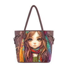 Load image into Gallery viewer, Girl Clover Canvas Tote Bag (Model 1661)