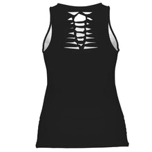 Load image into Gallery viewer, Floral Black Hollow Out Tank Top Hollow out vest