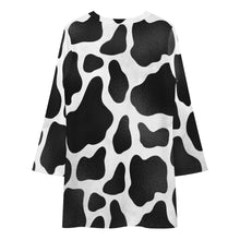 Load image into Gallery viewer, Moodz Long Sleeve Patchwork T-shirt Dress Dress