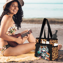 Load image into Gallery viewer, Skel Kitty Large Capacity Tote Bag-Small (Model 1738)