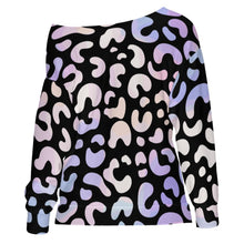 Load image into Gallery viewer, So wild Off Shoulder Sweatshirt Hatless hoodie