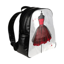 Load image into Gallery viewer, The Red Dress Multi-Pockets Backpack (Model 1636)