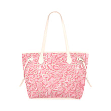 Load image into Gallery viewer, Leopard Clover Canvas Tote Bag (Model 1661)