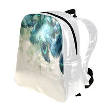 Load image into Gallery viewer, Blue feathers Backpack Multi-Pockets Backpack (Model 1636)