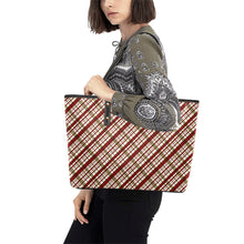 Load image into Gallery viewer, Winter beauty Chic Leather Tote Bag (Model 1709)