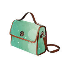 Load image into Gallery viewer, Abstract Waterproof Canvas Bag-Brown (All Over Print) (Model 1641)