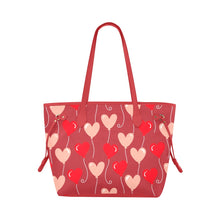 Load image into Gallery viewer, Love Balloons Clover Canvas Tote Bag (Model 1661)
