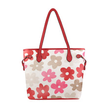 Load image into Gallery viewer, Ready For Love Clover Canvas Tote Bag (Model 1661)
