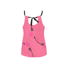 Load image into Gallery viewer, Arrow Heart Loose Fit Halter Neck Top (Model T68)