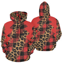 Load image into Gallery viewer, Christmas tree 3 All Over Print Hoodie for Unisex (USA Size) (Model H13)