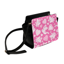 Load image into Gallery viewer, Pink Cat Bag Satchel Bag (Model 1635)