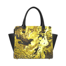 Load image into Gallery viewer, Golden Rivet Shoulder Handbag (Model 1645)