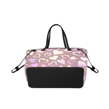 Load image into Gallery viewer, Hearts Clover Canvas Tote Bag (Model 1661)