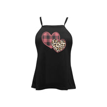 Load image into Gallery viewer, Two Hearts Loose Fit Halter Neck Top (Model T68)