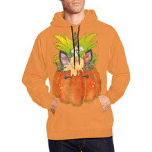 Load image into Gallery viewer, Pumpkin Unicorn Dreams All Over Print Hoodie for  unisexSizing (USA Size) (Model H13)