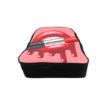 Load image into Gallery viewer, Lipstick Red School Backpack (Model 1601)(Small)