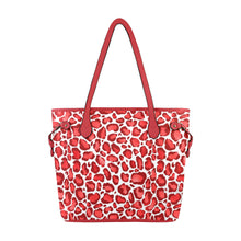 Load image into Gallery viewer, Red Red Red Clover Canvas Tote Bag (Model 1661)