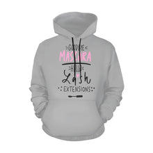 Load image into Gallery viewer, Mascara All Over Print Hoodie for Unisex (USA Size) (Model H13)