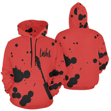 Load image into Gallery viewer, Lashes First All Over Print Hoodie for unisex (USA Size) (Model H13)